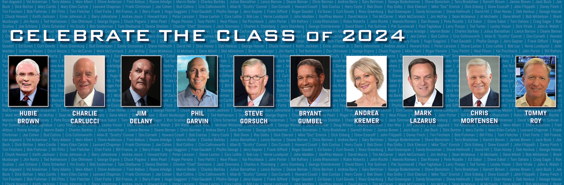 Sports Broadcasting Hall of Fame Inducts 10 Industry Icons in Emotional 2024 Ceremony